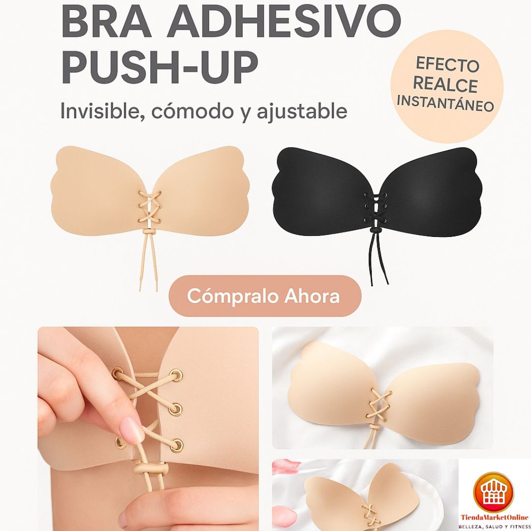 BRA- INVISIBLE SILICONA PUSH UP