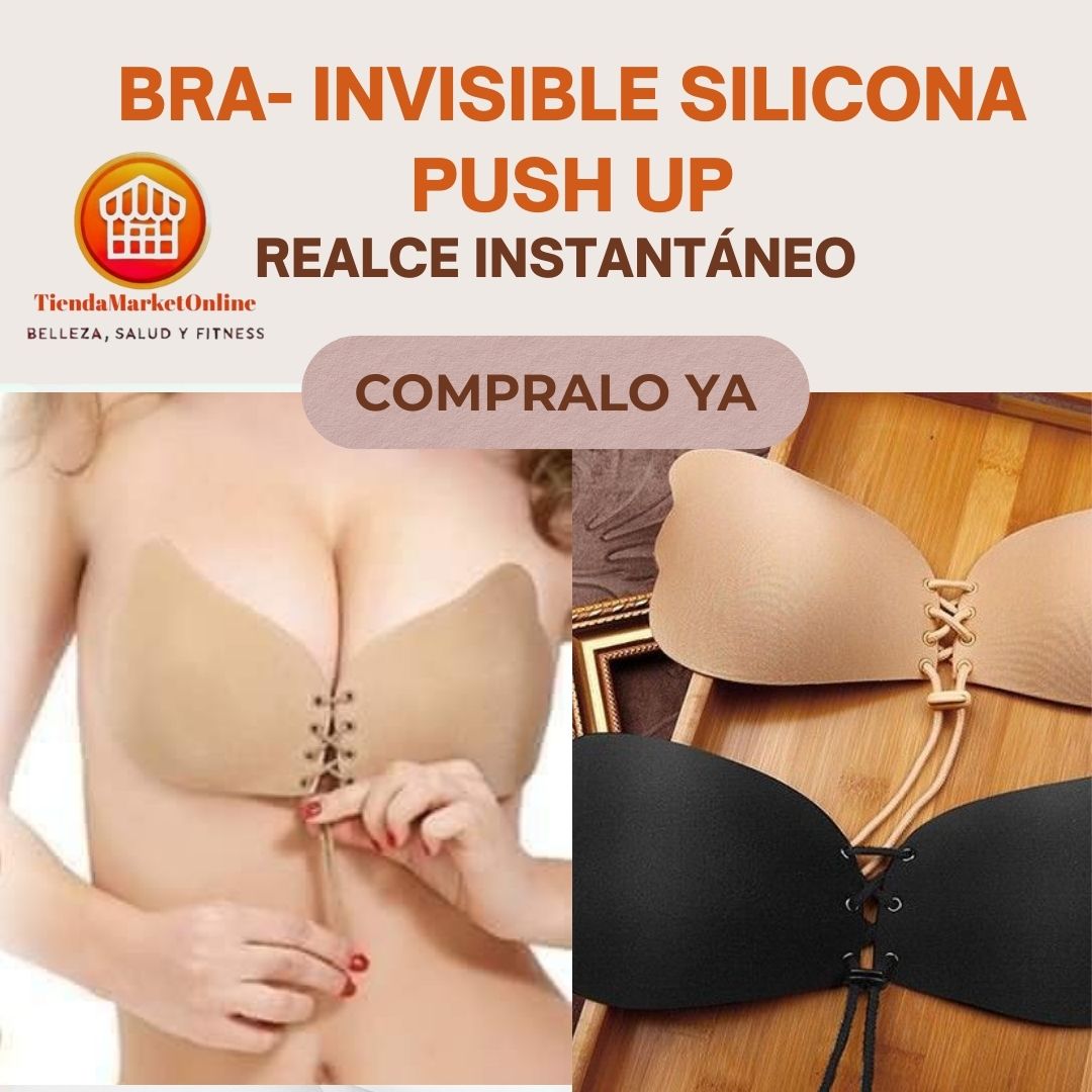 BRA- INVISIBLE SILICONA PUSH UP
