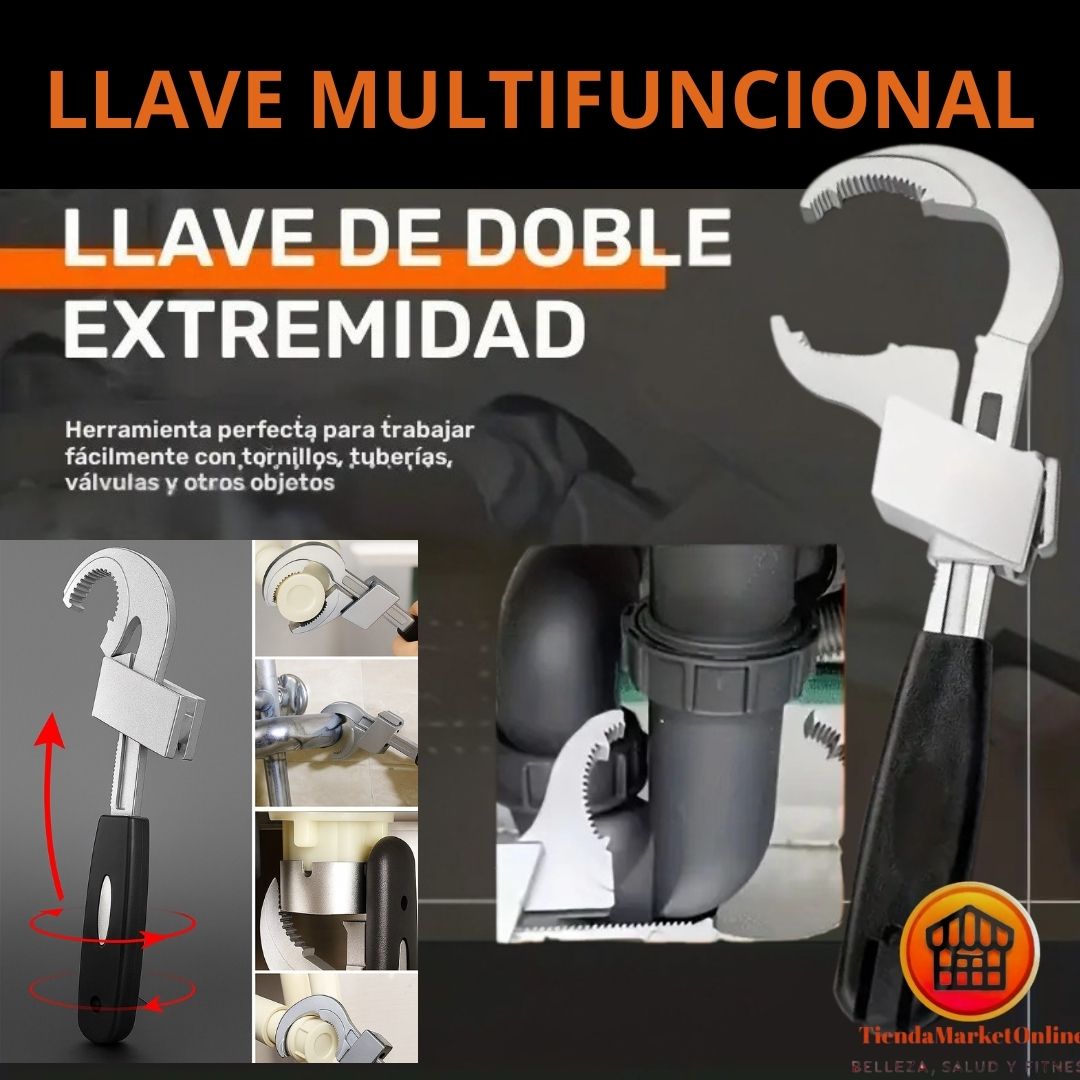 LLAVE INGLESA MULTIFUNCIONAL