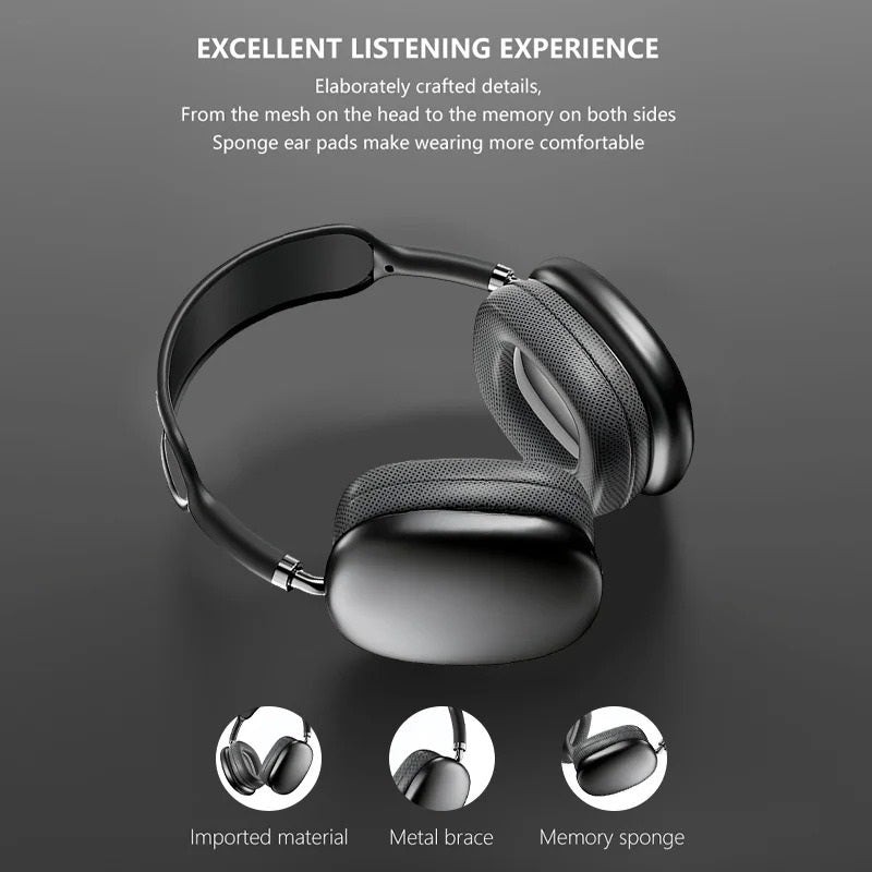 Audifonos Bluetooth Diadema P9