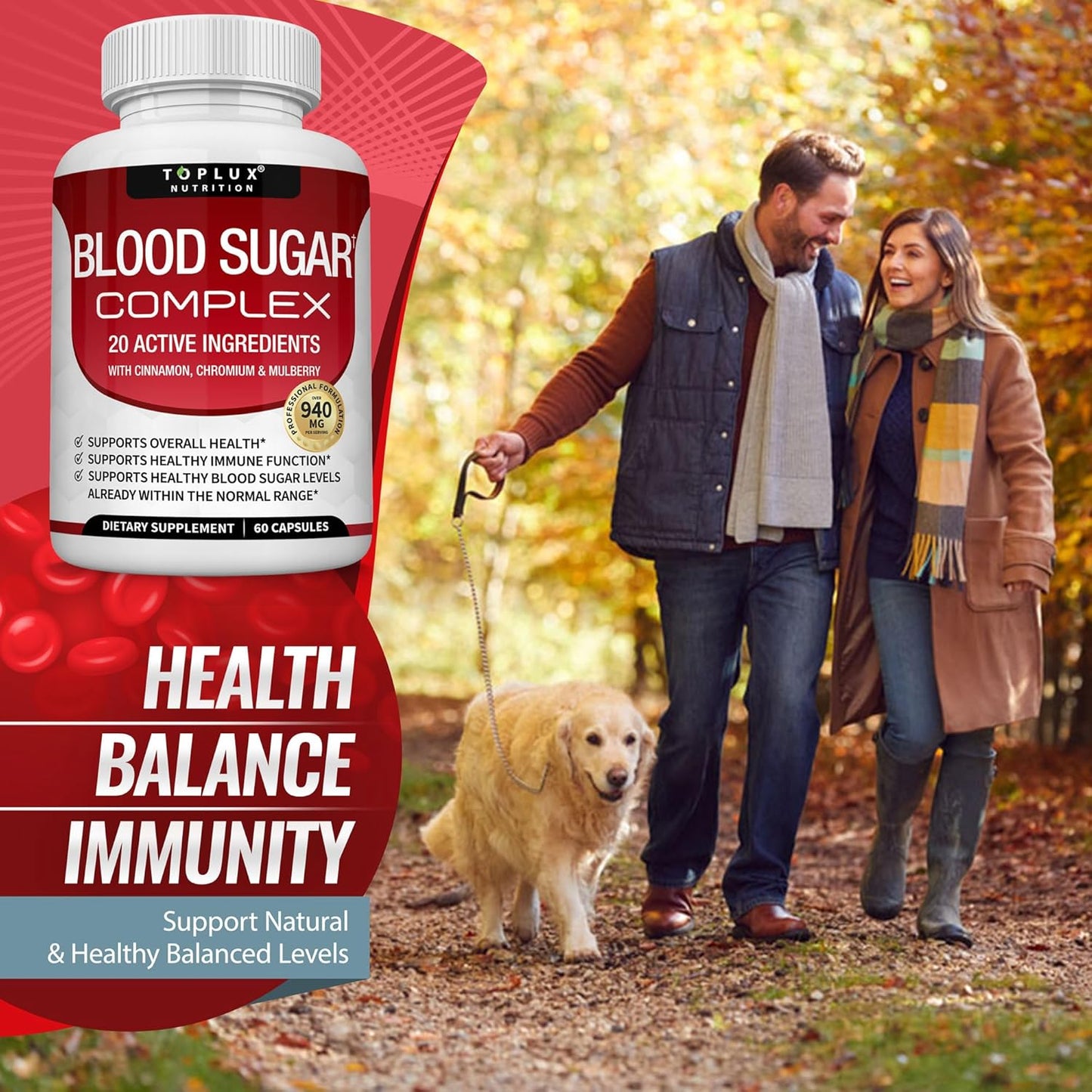 BLOOD SUGAR - NIVELES SALUDABLES 60 CAP