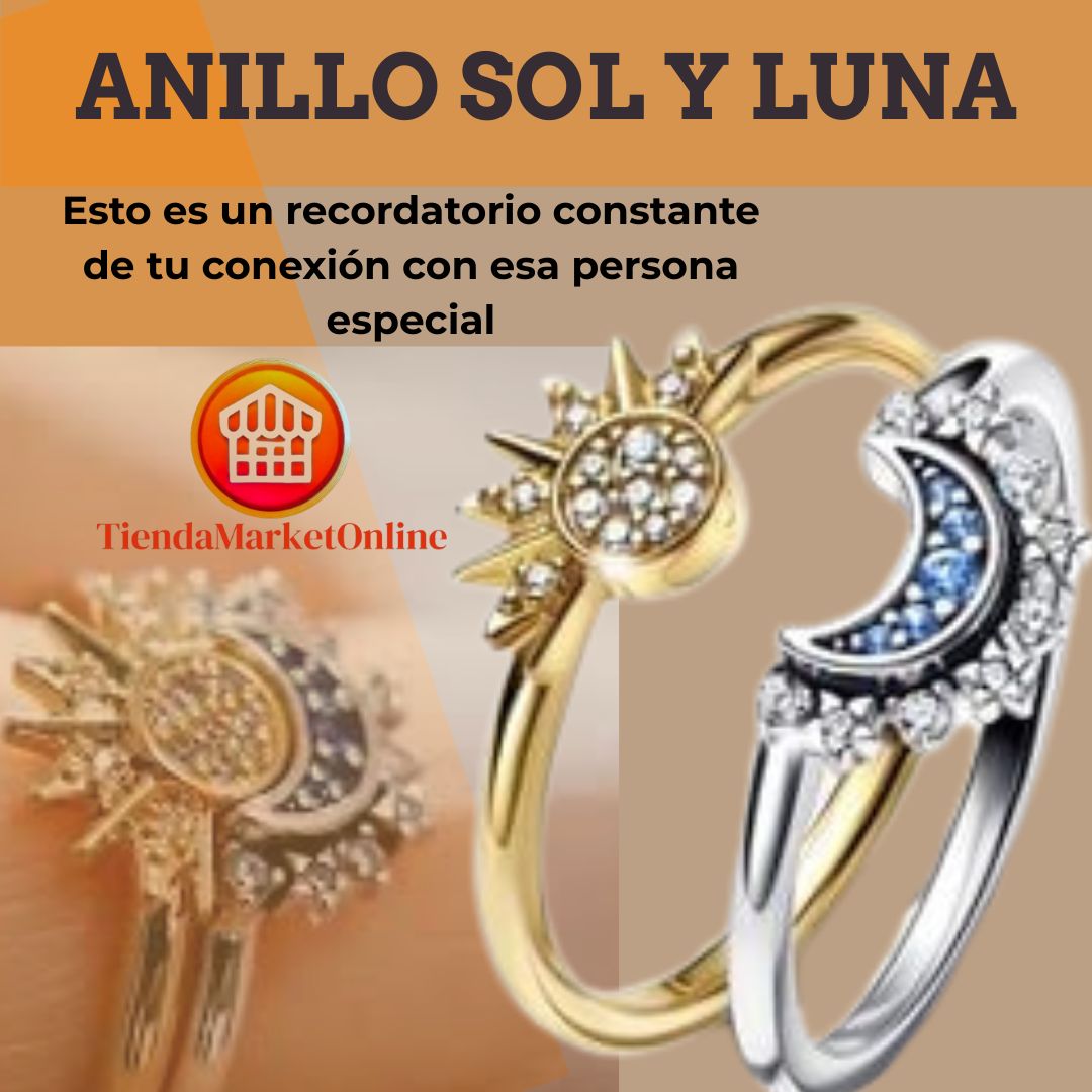 ANILLO SOL Y LUNA 2 EN 1