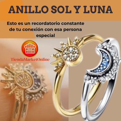 ANILLO SOL Y LUNA 2 EN 1