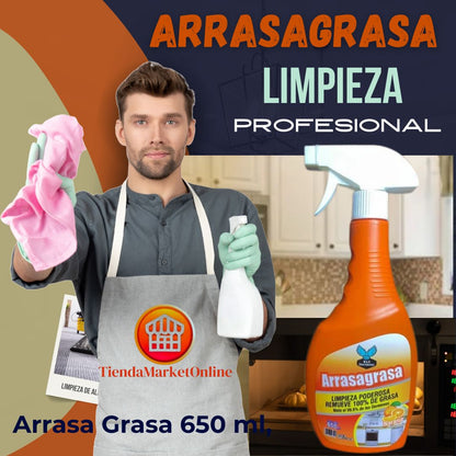 ARRASA GRASA 650 ML LIMPIEZA PODEROSA