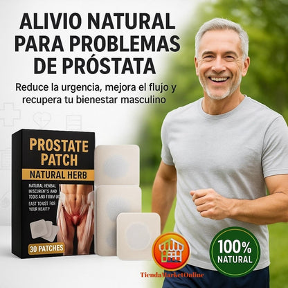 PROSTATE PATCH NATURAL HERB AL 30 PARCHE