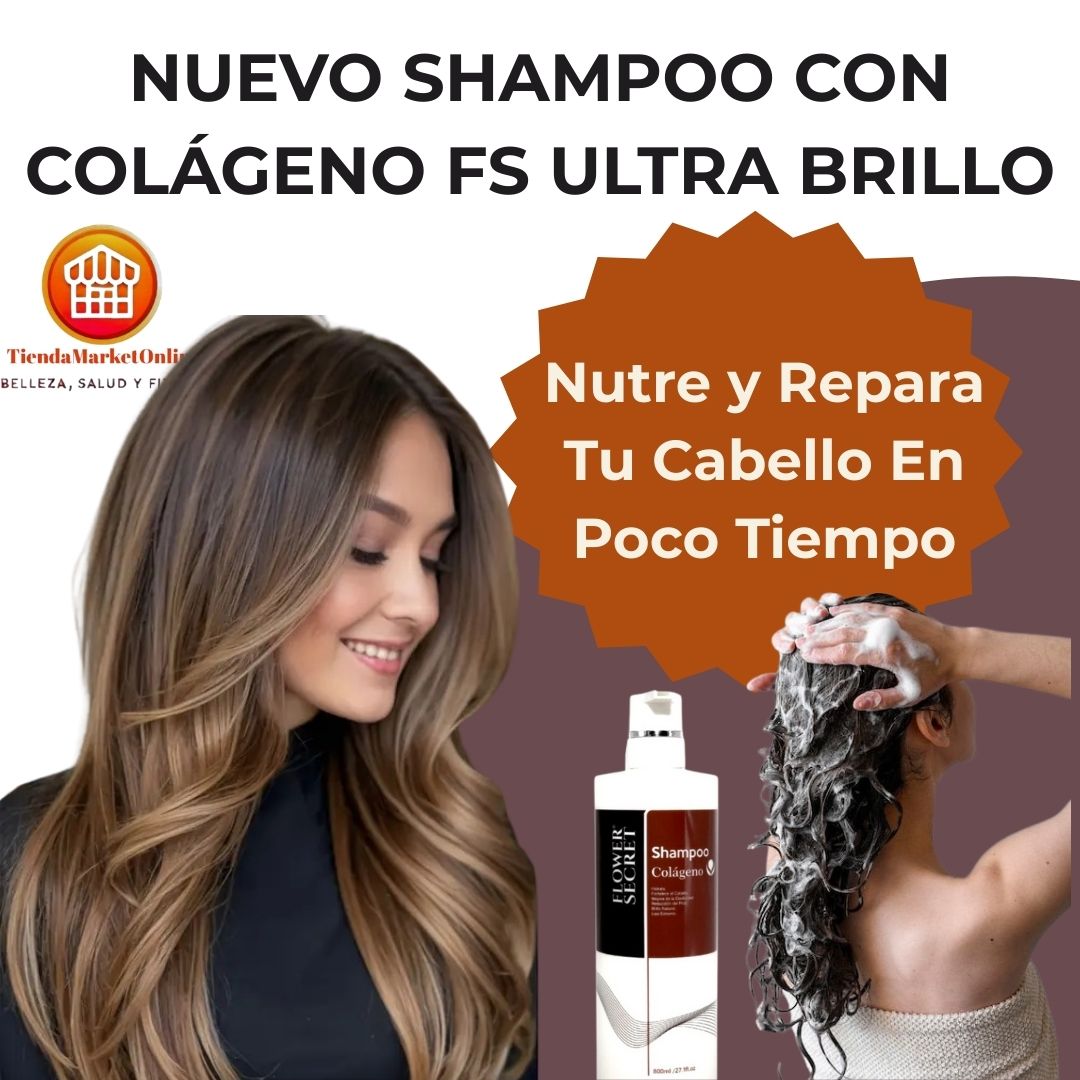 SHAMPOO CON COLAGENO FS ULTRA BRILLO