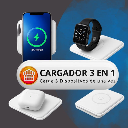 CARGADOR 3 EN 1