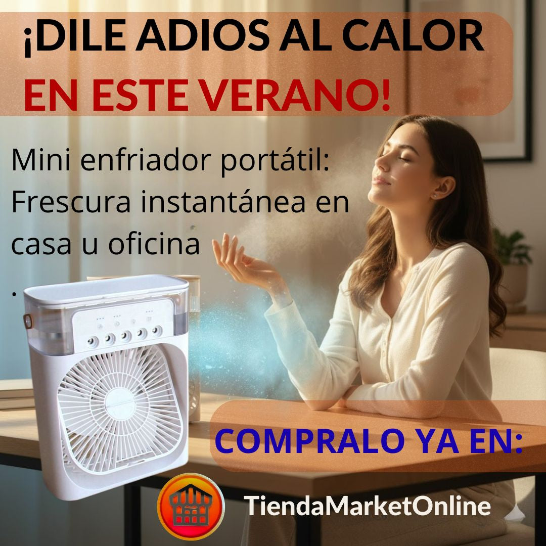 Ventilador - AIRE ACONDICIONADO PORTATIL