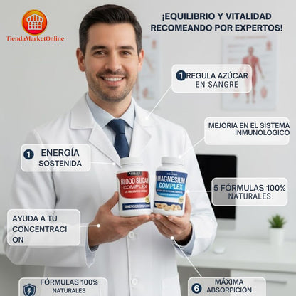 COMBO SALUD TOTAL : CONTROL Y ENERGIA PARA TU ORGANISMO