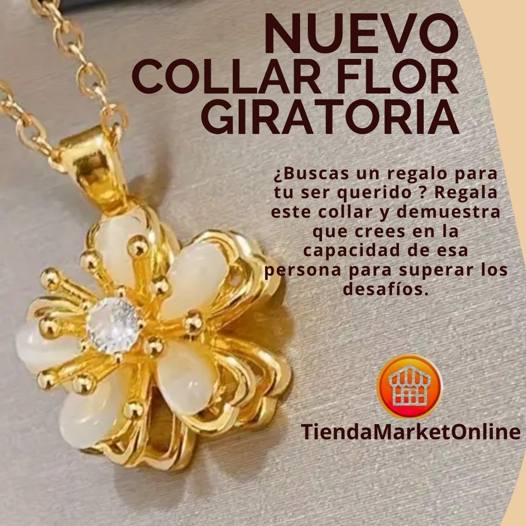 COLLAR FLOR GIRATORIA
