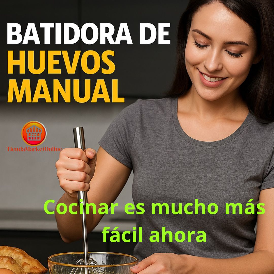 BATIDORA DE HUEVOS MANUAL