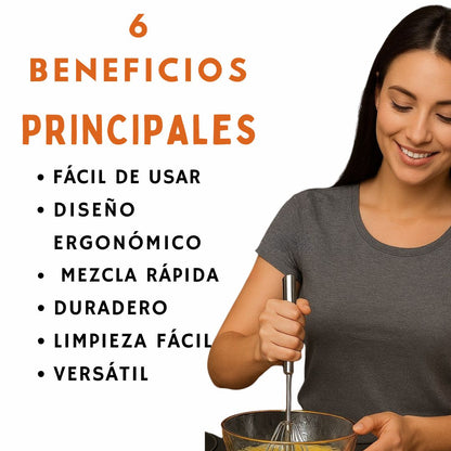 BATIDORA DE HUEVOS MANUAL