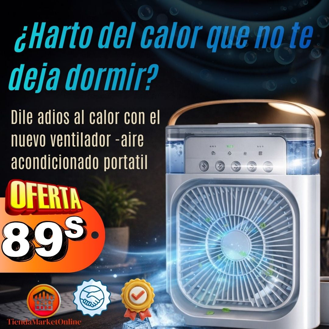 Ventilador - AIRE ACONDICIONADO PORTATIL
