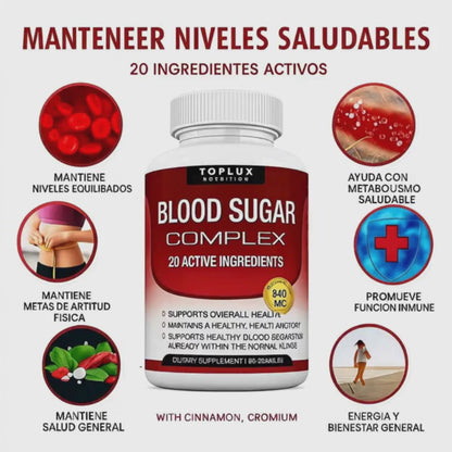 BLOOD SUGAR - NIVELES SALUDABLES 60 CAP