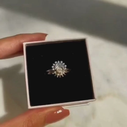 ANILLO SOL Y LUNA 2 EN 1