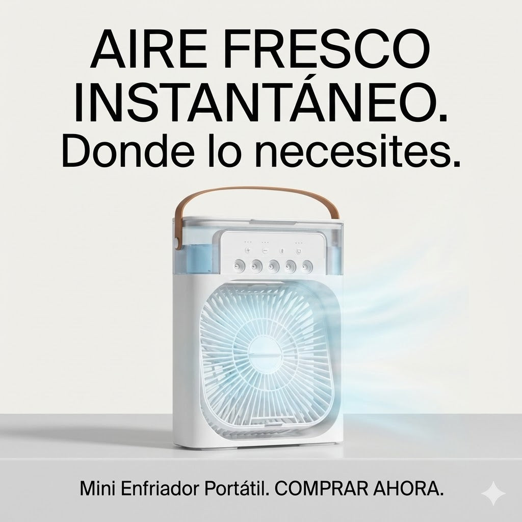 Ventilador - AIRE ACONDICIONADO PORTATIL